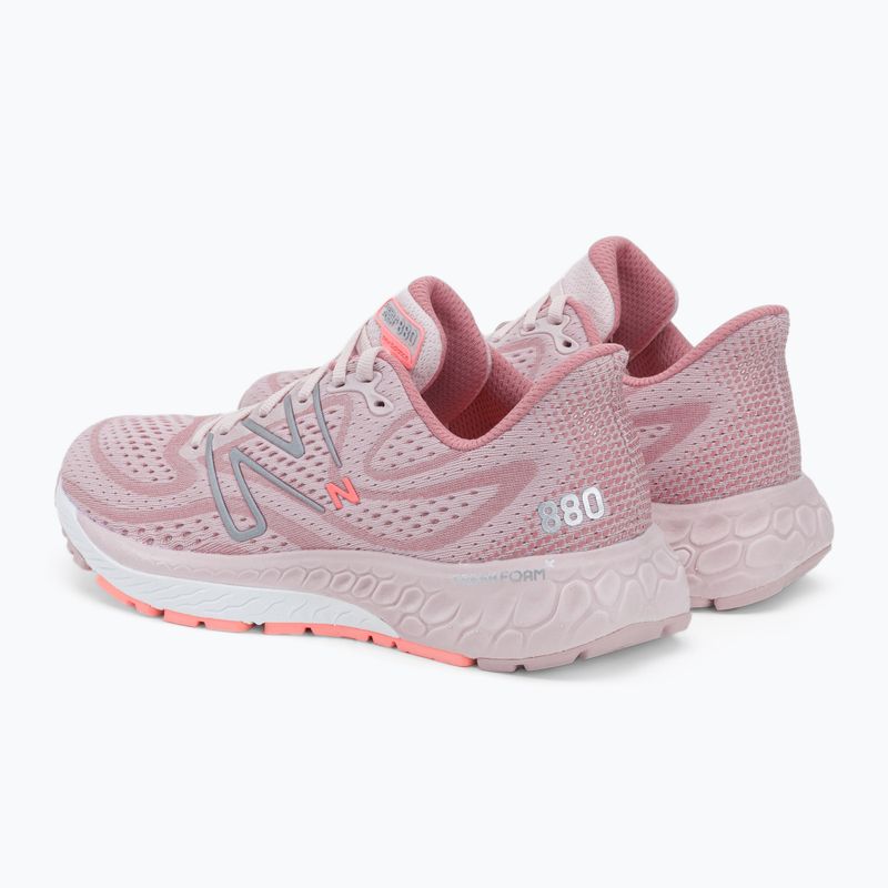 New Balance Fresh Foam X 880 v13 rosa scarpe da corsa da donna 3