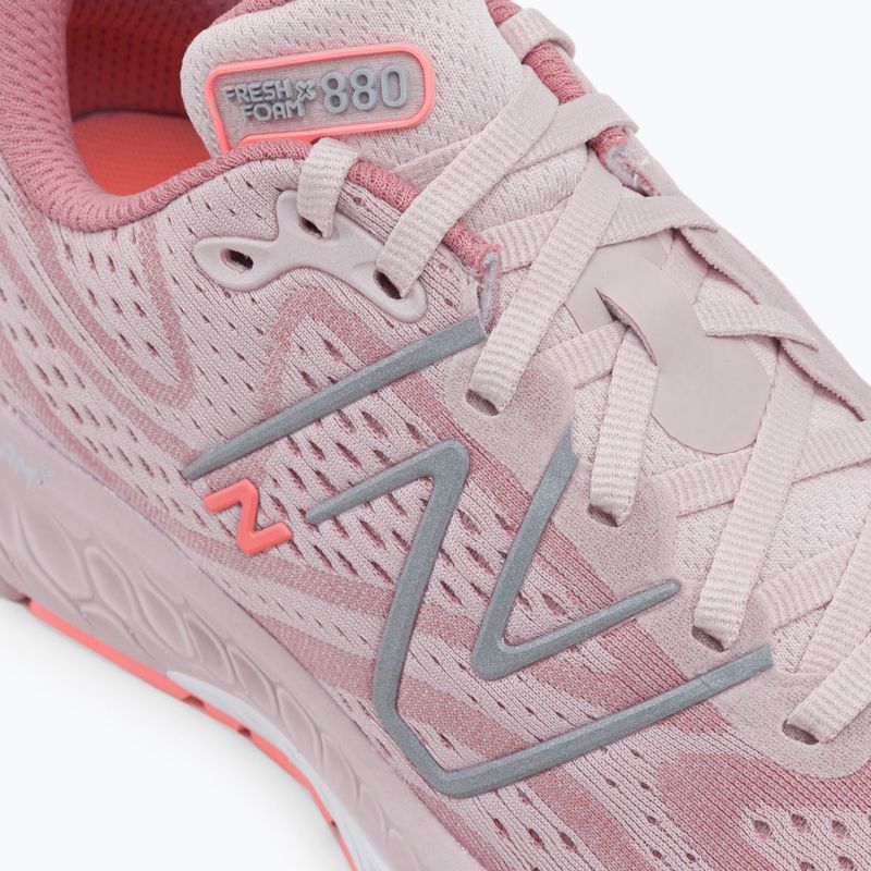 New Balance Fresh Foam X 880 v13 rosa scarpe da corsa da donna 9