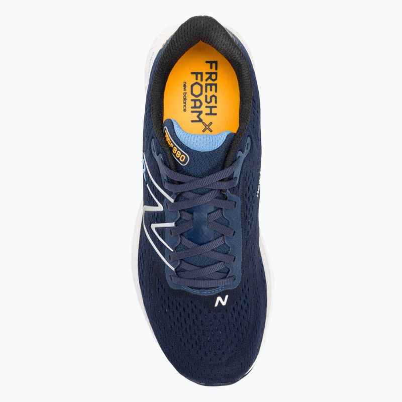 New Balance Fresh Foam X 880 v13 Wide navy scarpe da corsa da uomo 6