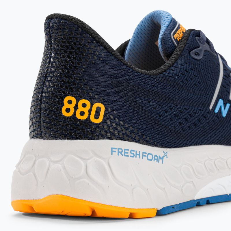 New Balance Fresh Foam X 880 v13 Wide navy scarpe da corsa da uomo 9