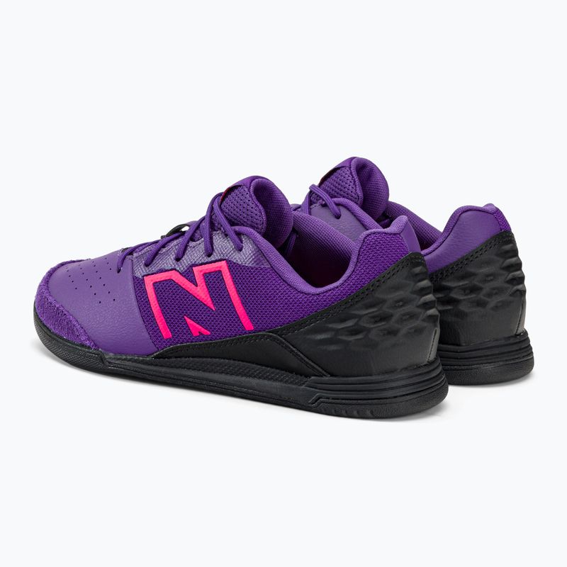 Scarpe da calcio per bambini New Balance Audazo V6 Command JNR IN prism purple 3