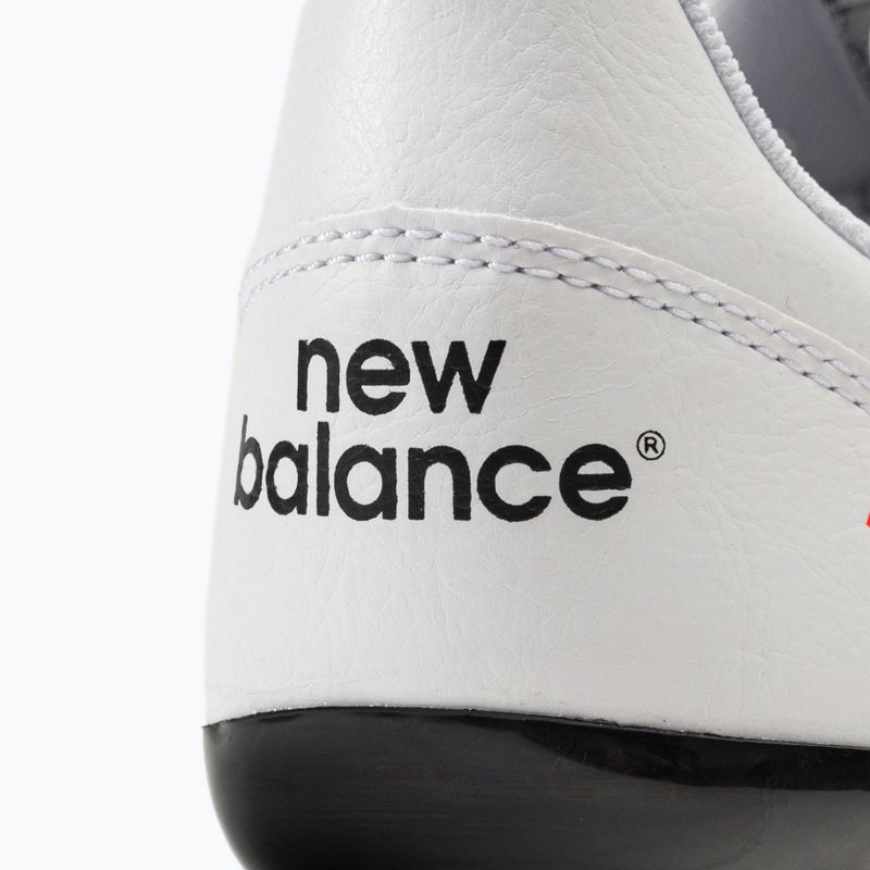 Scarpe da calcio per bambini New Balance 442 v2 Academy JNR FG bianco 9