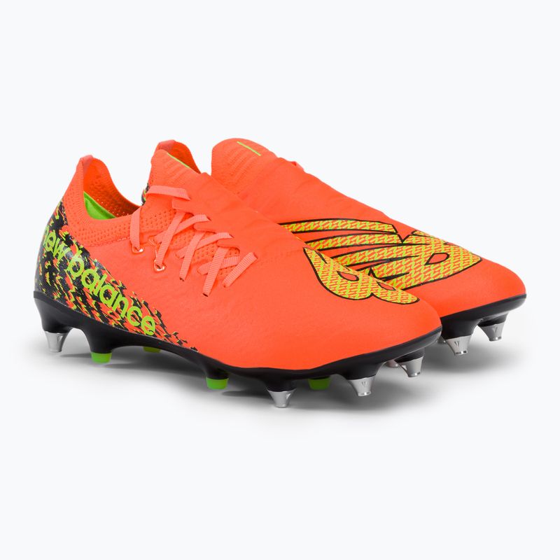 Scarpe da calcio da uomo New Balance Furon v7 Pro SG neon dragonfly 4