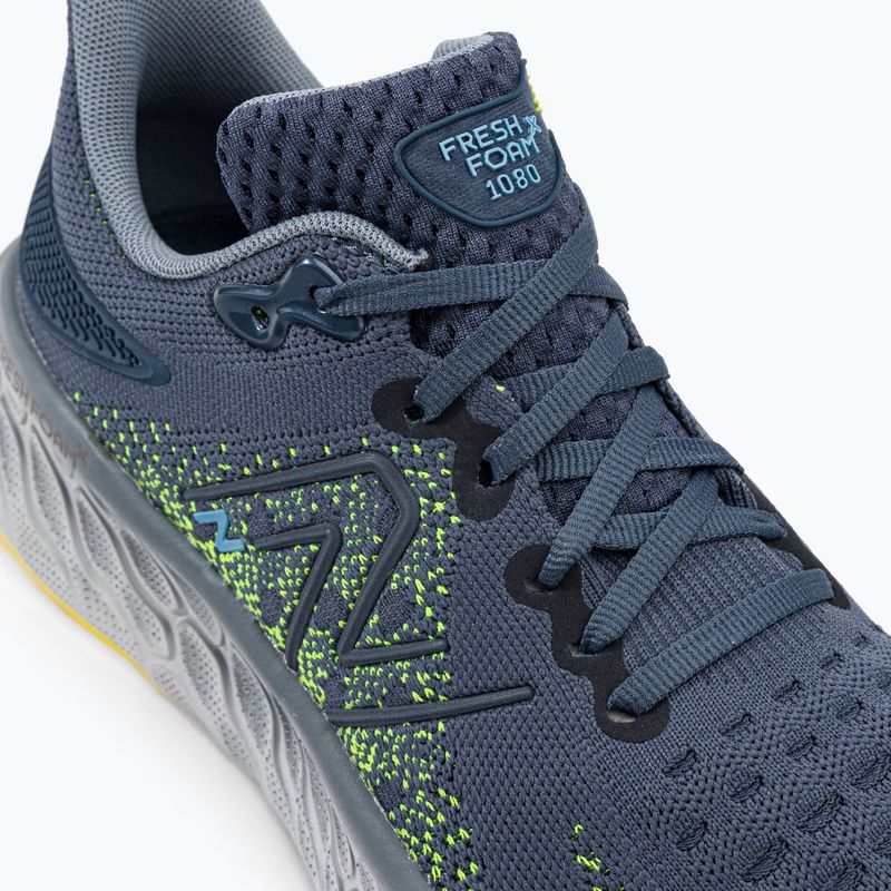 New Balance Fresh Foam X 1080 v12 vintage indigo scarpe da corsa da uomo 8