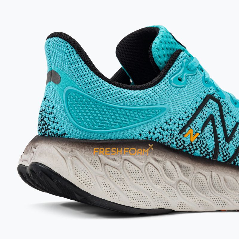 New Balance Fresh Foam X 1080 v12 estate aqua uomini scarpe da corsa 9