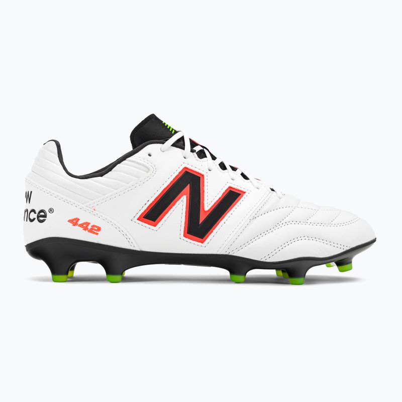 Scarpe da calcio da uomo New Balance 442 v2 Pro FG bianco 2
