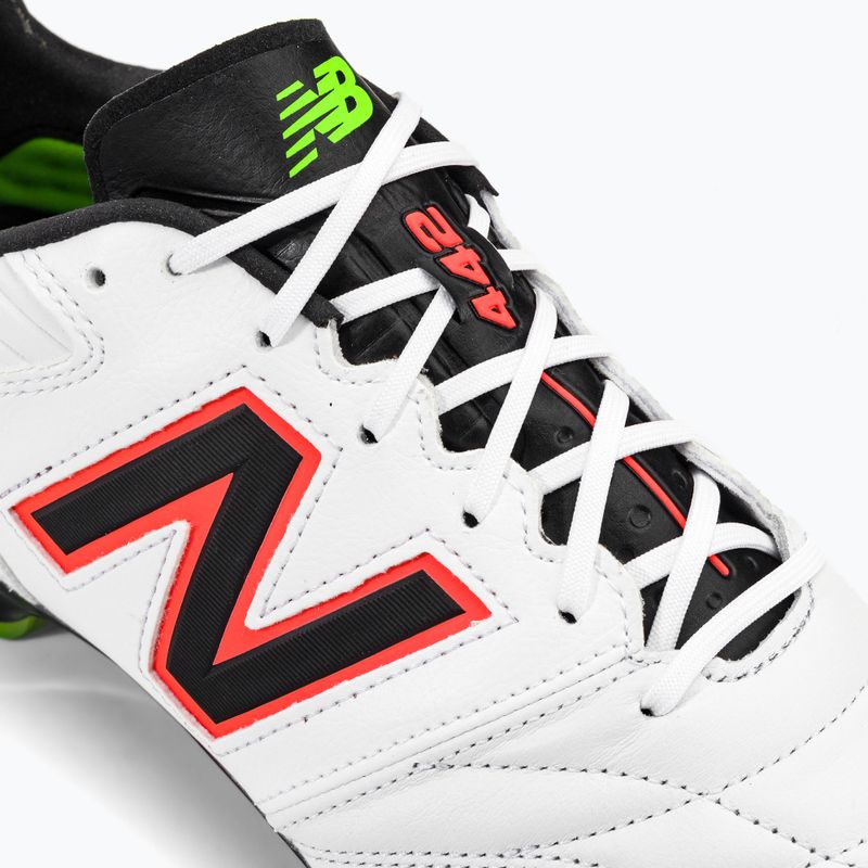 Scarpe da calcio da uomo New Balance 442 v2 Pro FG bianco 8