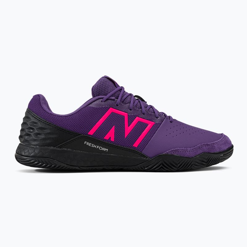 Scarpe da calcio New Balance da uomo Audazo V6 Command IN prism purple 2
