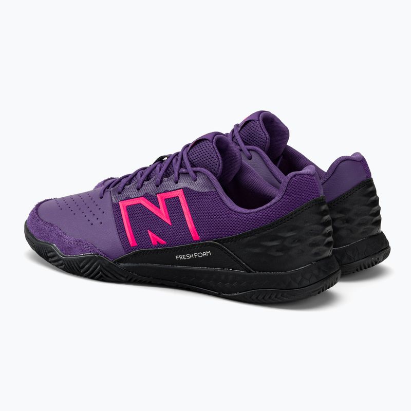 Scarpe da calcio New Balance da uomo Audazo V6 Command IN prism purple 3