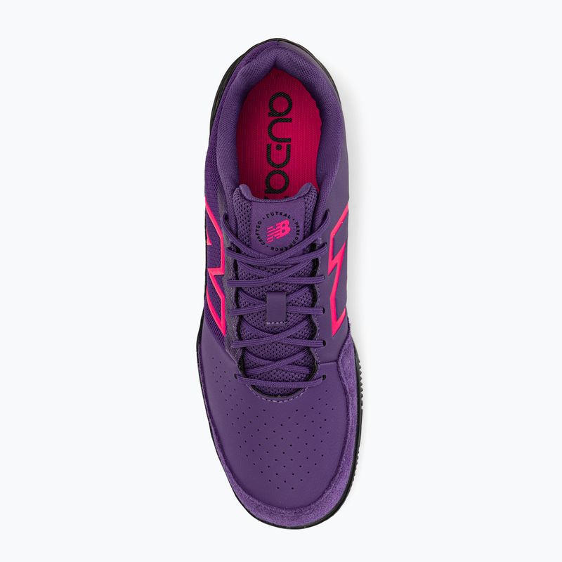 Scarpe da calcio New Balance da uomo Audazo V6 Command IN prism purple 6