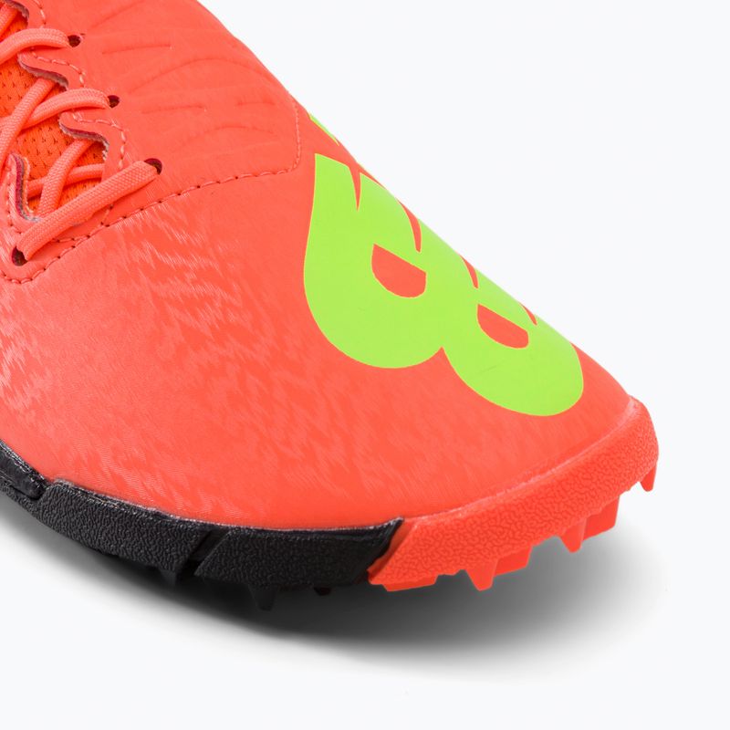 Scarpe da calcio per bambini New Balance Furon v7 Dispatch JNR TF neon dragonfly 7