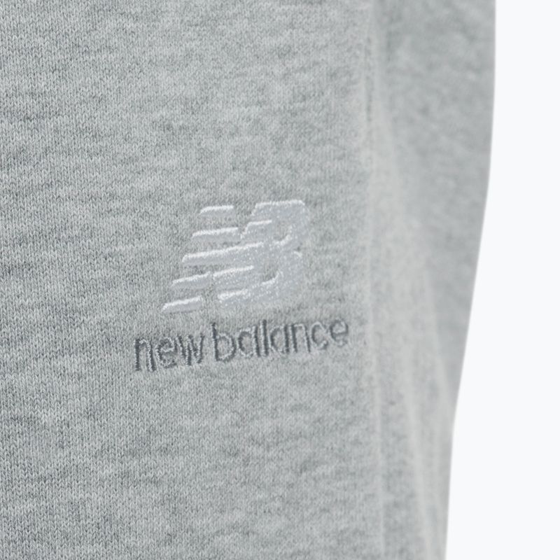 Pantaloni New Balance Athletics Remastered French Terry grigio atletico da uomo 7