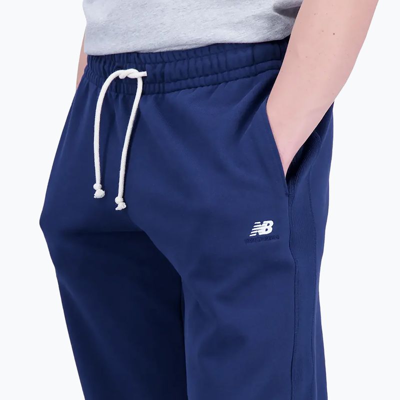 Pantaloni New Balance Athletics Remastered French Terry blu da uomo 5