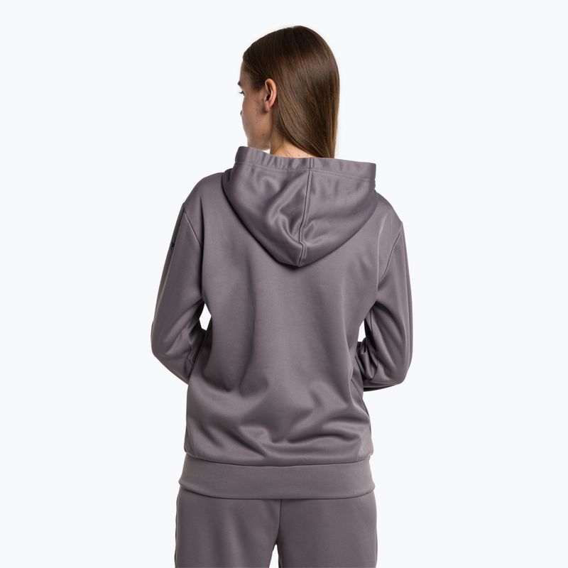 Felpa New Balance Relentless Performance Fleece Full Zip in zinco da donna 3