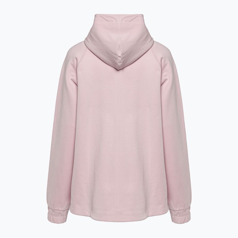 Giacca New Balance Achiever Tech Fleece rosa pietra da donna 6