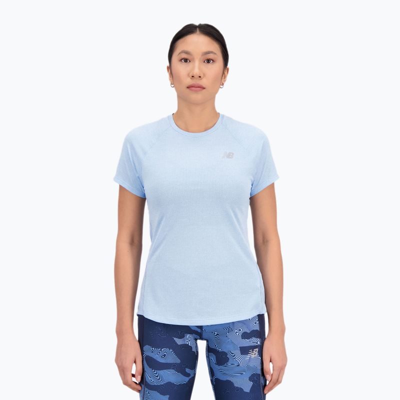 Maglietta da corsa New Balance Impact Run bluehaze da donna