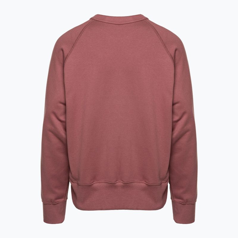 Felpa New Balance Athletics Remastered French Terry Crewneck donna lavata bordeaux 6