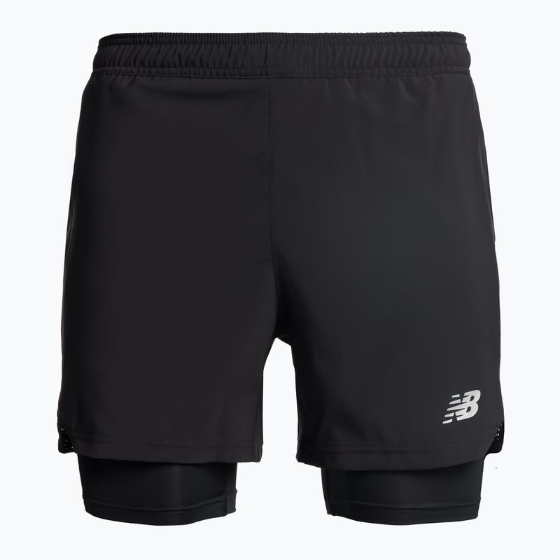 Pantaloncini da corsa New Balance Accelerate Pacer 5" da uomo, nero 5