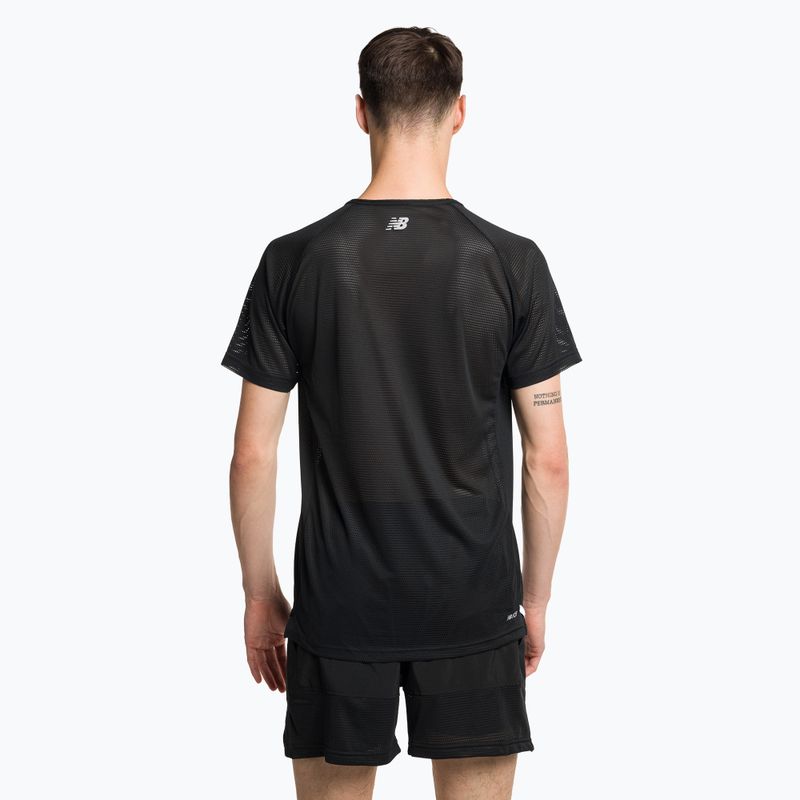 New Balance Accelerate Pacer maglia da corsa da uomo nera 3