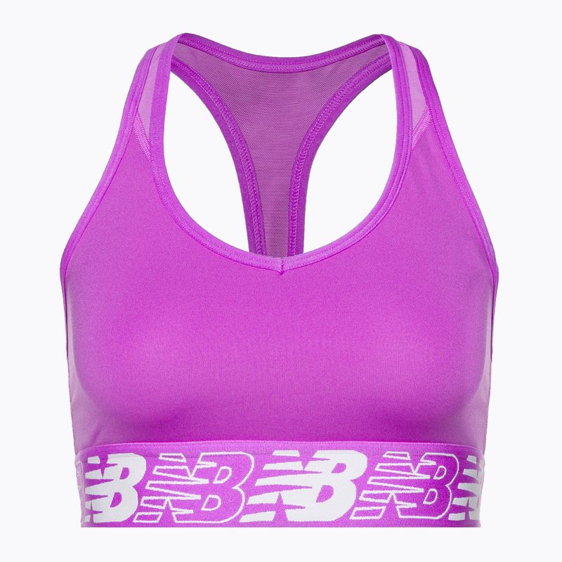 Reggiseno fitness New Balance Pace Bra 3.0 rosa cosmico 6