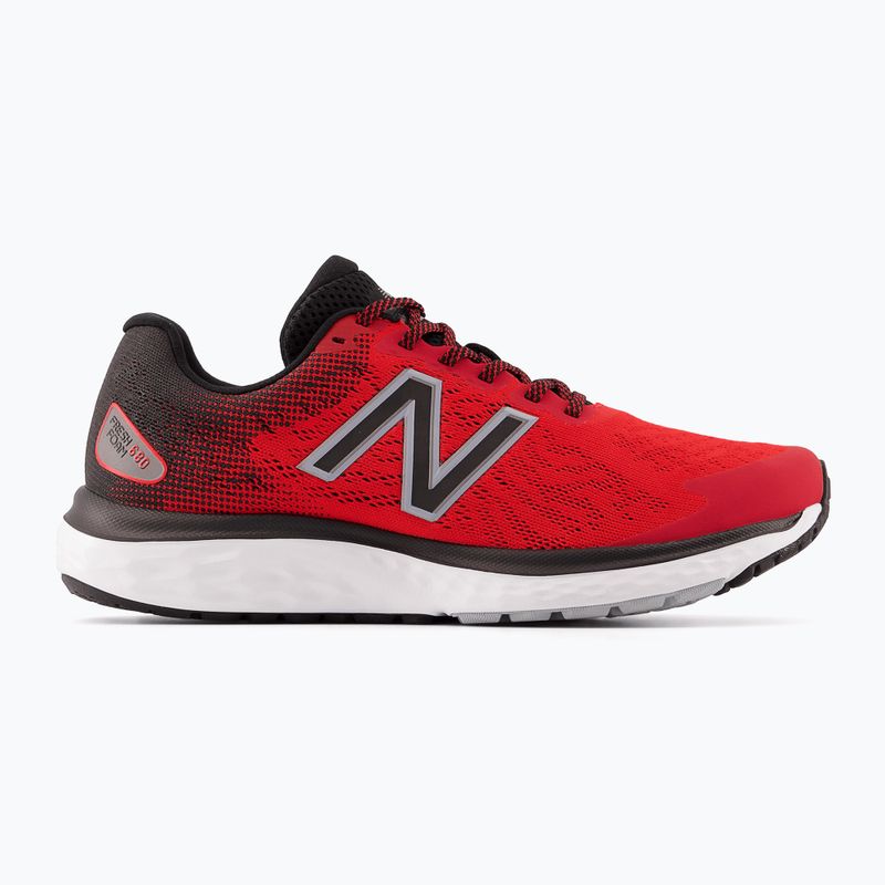 New Balance Fresh Foam 680 v7 scarpe da corsa da uomo rosso vero 11