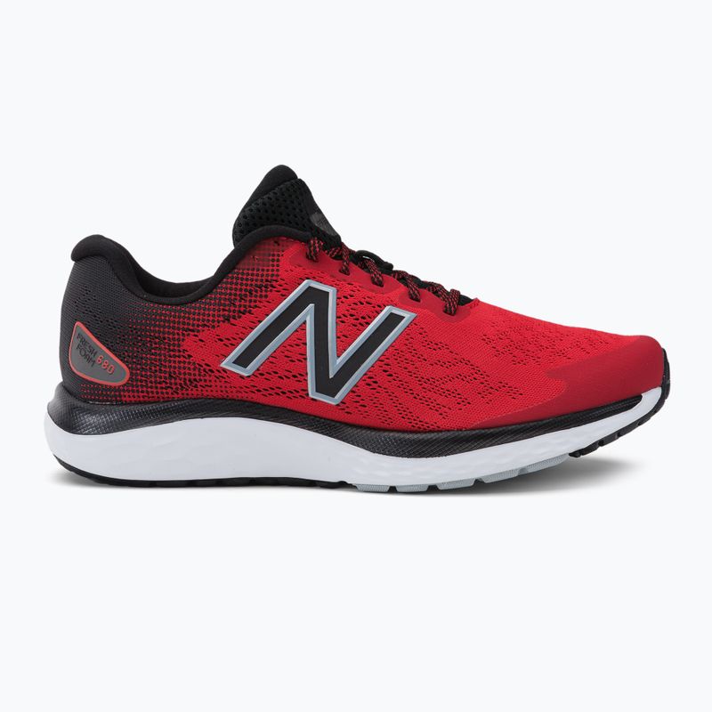 New Balance Fresh Foam 680 v7 scarpe da corsa da uomo rosso vero 2