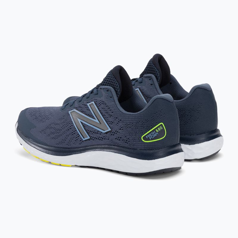 New Balance Fresh Foam 680 v7 scarpe da corsa da uomo in marina 3