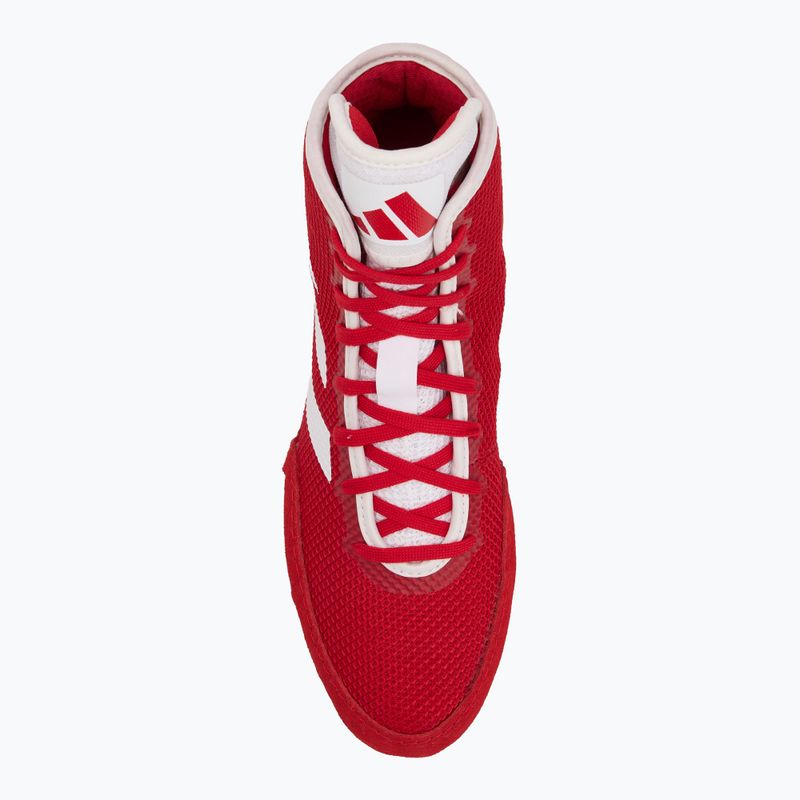 Scarpe da wrestling adidas Tech Fall 2.0 red/white 5