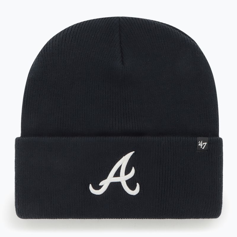 47 Brand MLB Atlanta Braves Haymaker berretto invernale navy