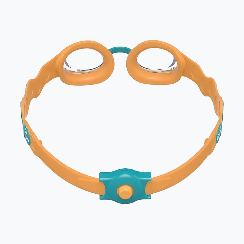 Occhialini da nuoto per bambini Speedo Infant Spot arancione/verde 2