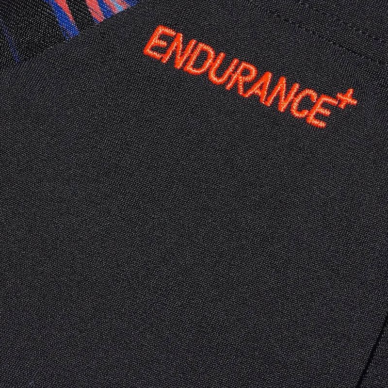 Pantaloncini da bagno Speedo Eco END+ Splice Aquashort da uomo nero/arancio 8