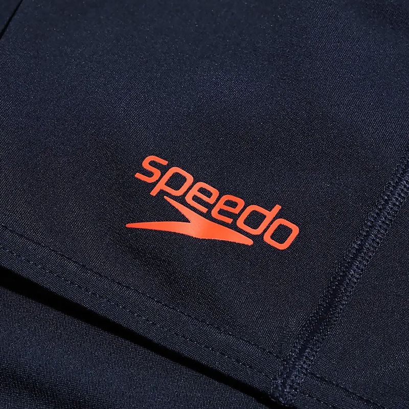 Costumi da bagno da uomo Speedo Tech Panel navy/arancione 7