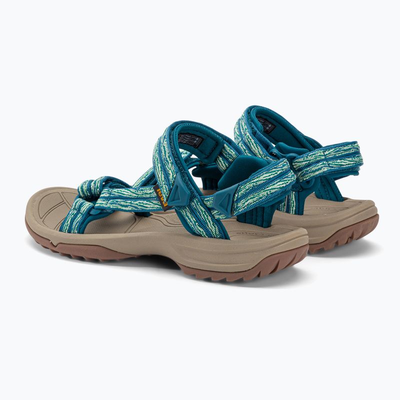 Sandali Teva Terra Fi da donna Lite waves verde cadmio 3