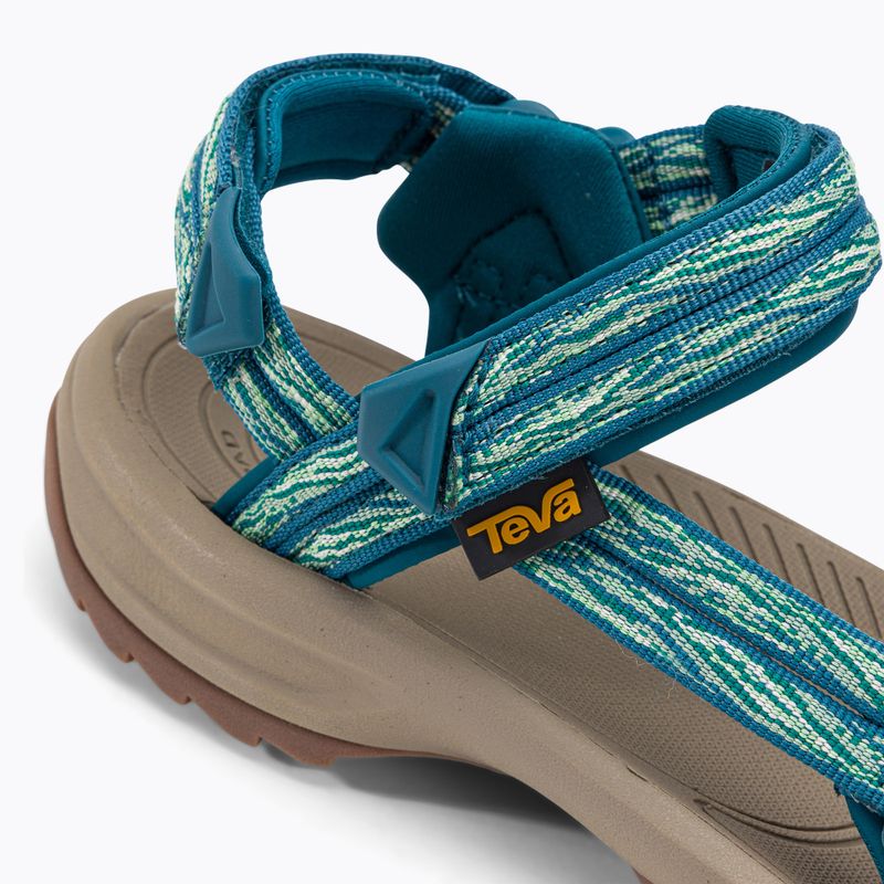 Sandali Teva Terra Fi da donna Lite waves verde cadmio 8