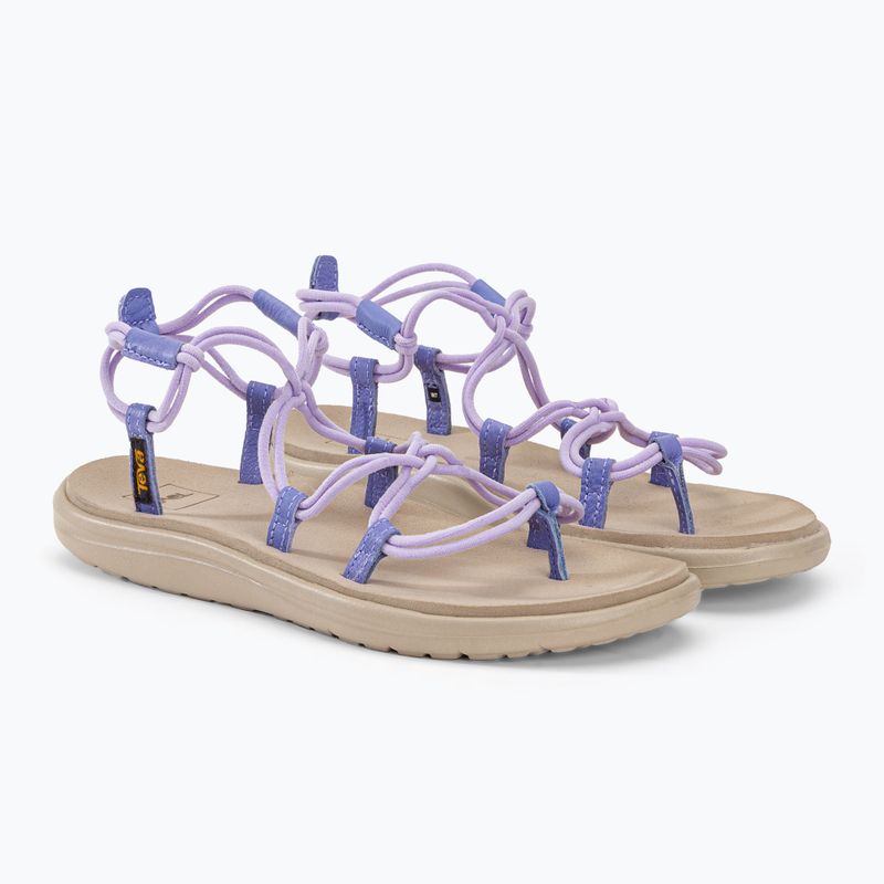 Sandali Teva Voya Infinity da donna lilla pastello 4