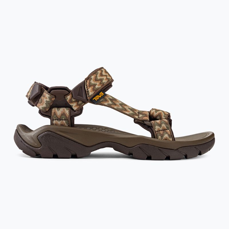 Teva Terra Fi 5 Universal, sandali da uomo con stratificazione in teak 2