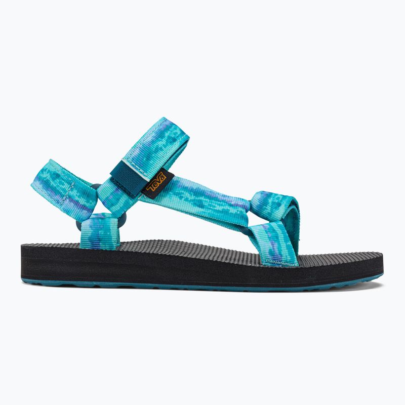 Sandali donna Teva Original Universal Tie-Dye blu sorbetto corallo 2