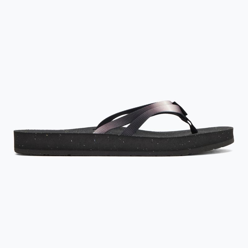 Infradito Teva ReFlip Strappy da donna Gradiate alura nero / bianco 2