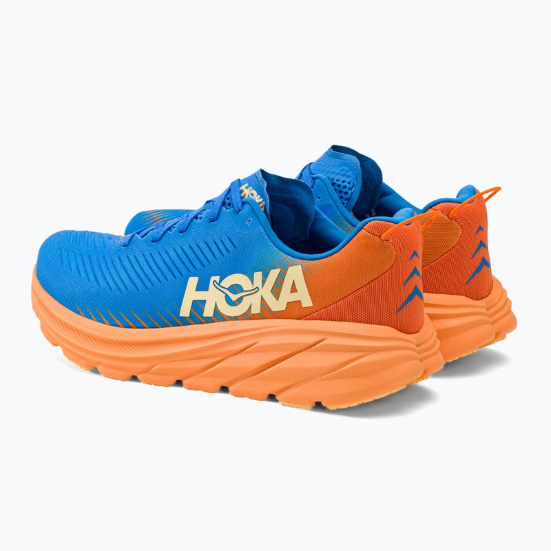 HOKA scarpe da corsa da uomo Rincon 3 cielo costiero/arancio vivo 4