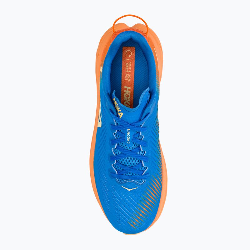 HOKA scarpe da corsa da uomo Rincon 3 cielo costiero/arancio vivo 5