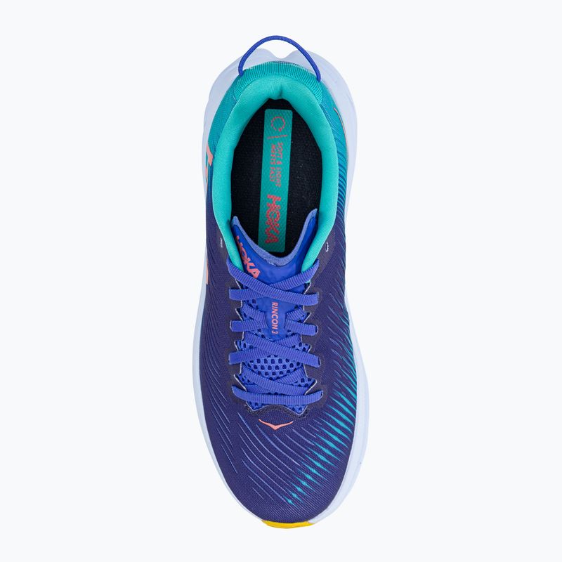 Scarpe da corsa da donna HOKA Rincon 3 bellwether blu/ceramica 6