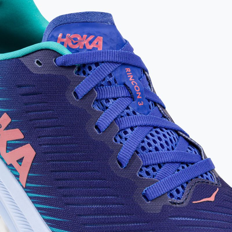 Scarpe da corsa da donna HOKA Rincon 3 bellwether blu/ceramica 9