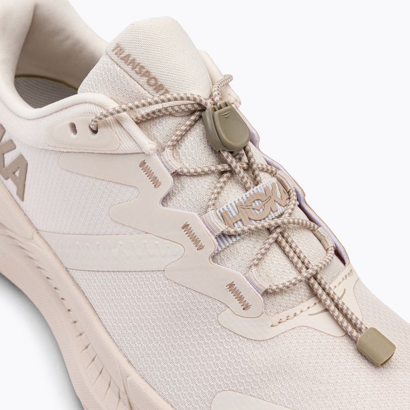 Scarpe da corsa da donna HOKA Transport eggnog/eggnog 8