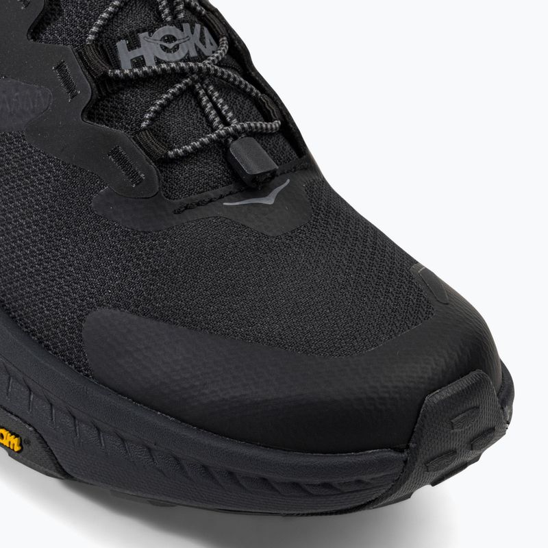Scarpe da corsa da uomo HOKA Transport nero/nero 7