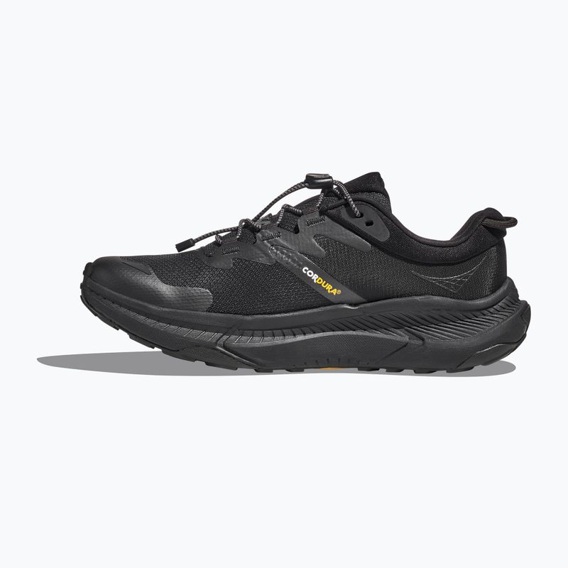 Scarpe da corsa da uomo HOKA Transport nero/nero 11