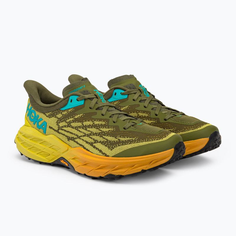 HOKA Speedgoat 5 scarpe da corsa da uomo avocado/frutto della passione 3