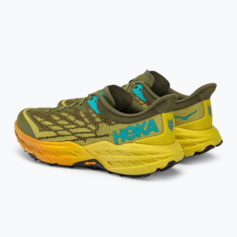 HOKA Speedgoat 5 scarpe da corsa da uomo avocado/frutto della passione 4