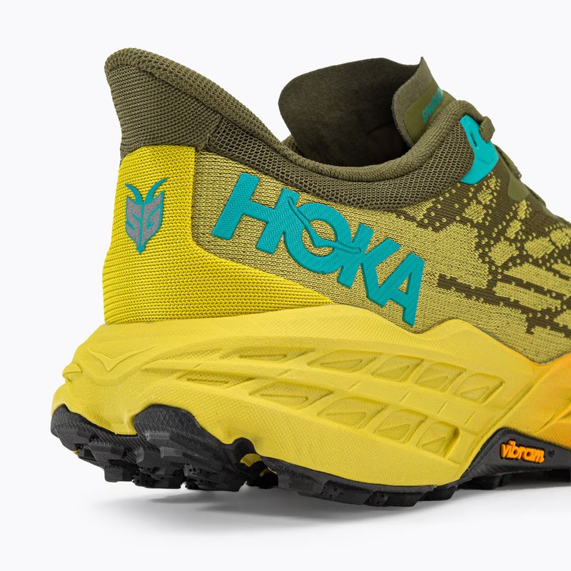 HOKA Speedgoat 5 scarpe da corsa da uomo avocado/frutto della passione 9