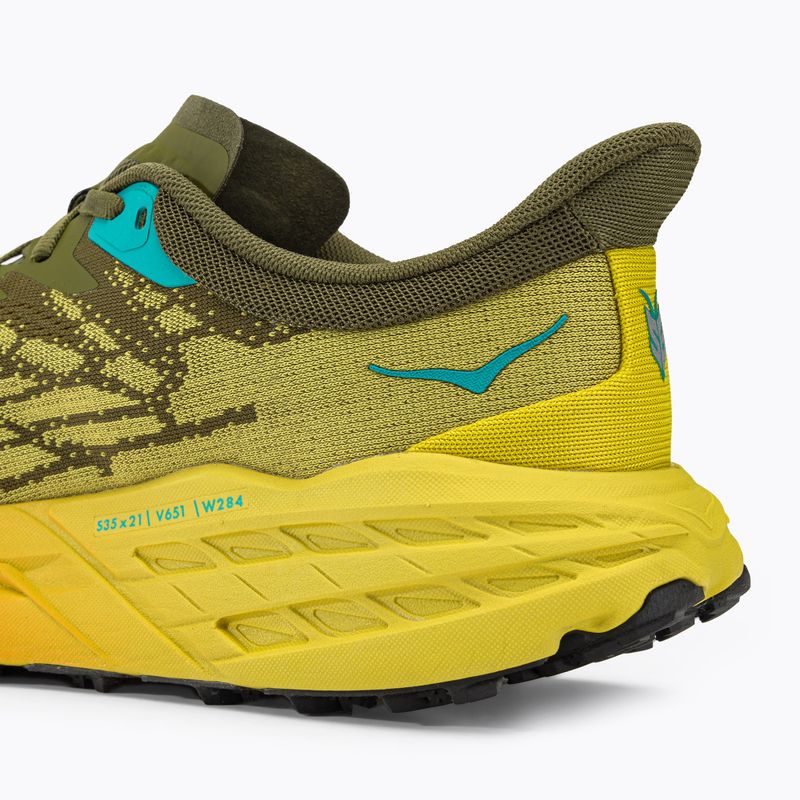 HOKA Speedgoat 5 scarpe da corsa da uomo avocado/frutto della passione 10