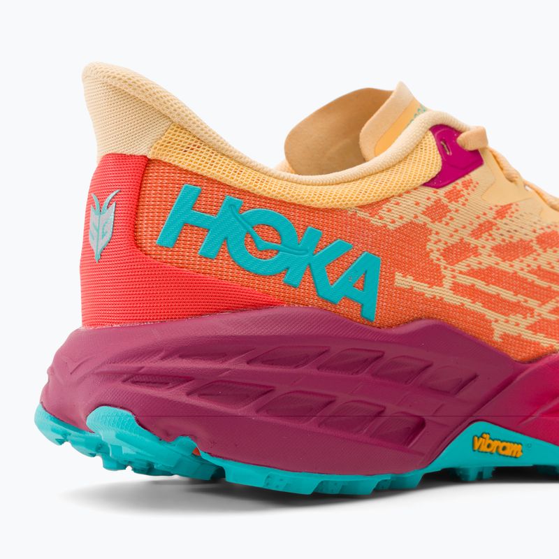 HOKA Speedgoat 5 impala/flame scarpe da corsa da uomo 9